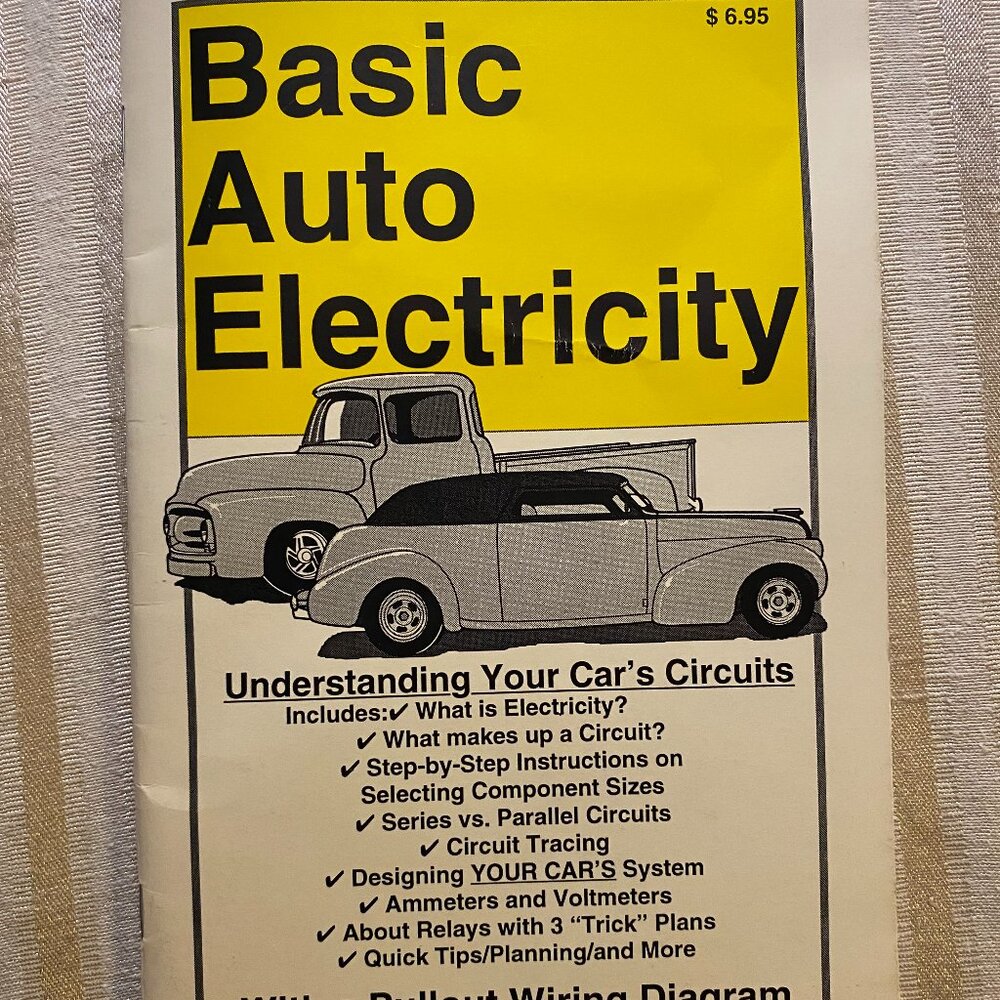 BASIC AUTO ELECTRICITY BOOKLET 1995 48 PAGES